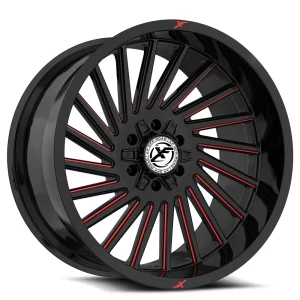 XF Off-Road – XF-239 – Black – 20″x10″ -12mm – Summer Wheels – XF-239201061351397-12GBMLR